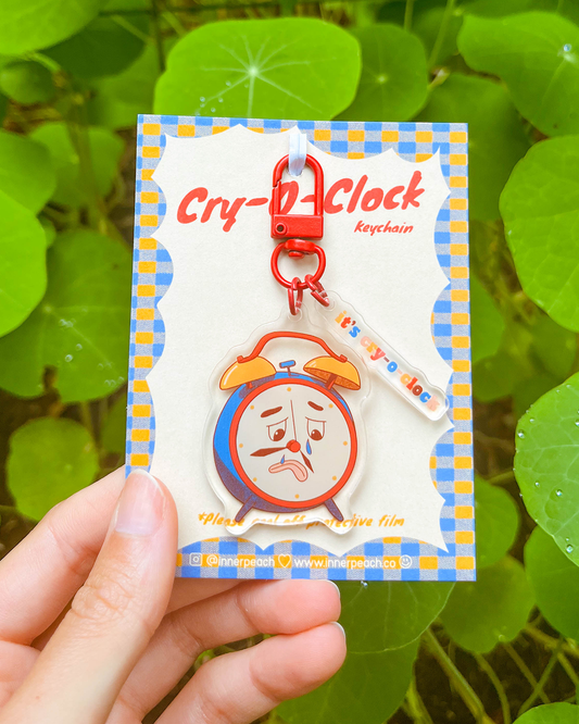 Cry-O-Clock Keychain