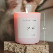 Load image into Gallery viewer, XOXO 15 oz Soy Candle, Matte Jar - Valentine&#39;s Day
