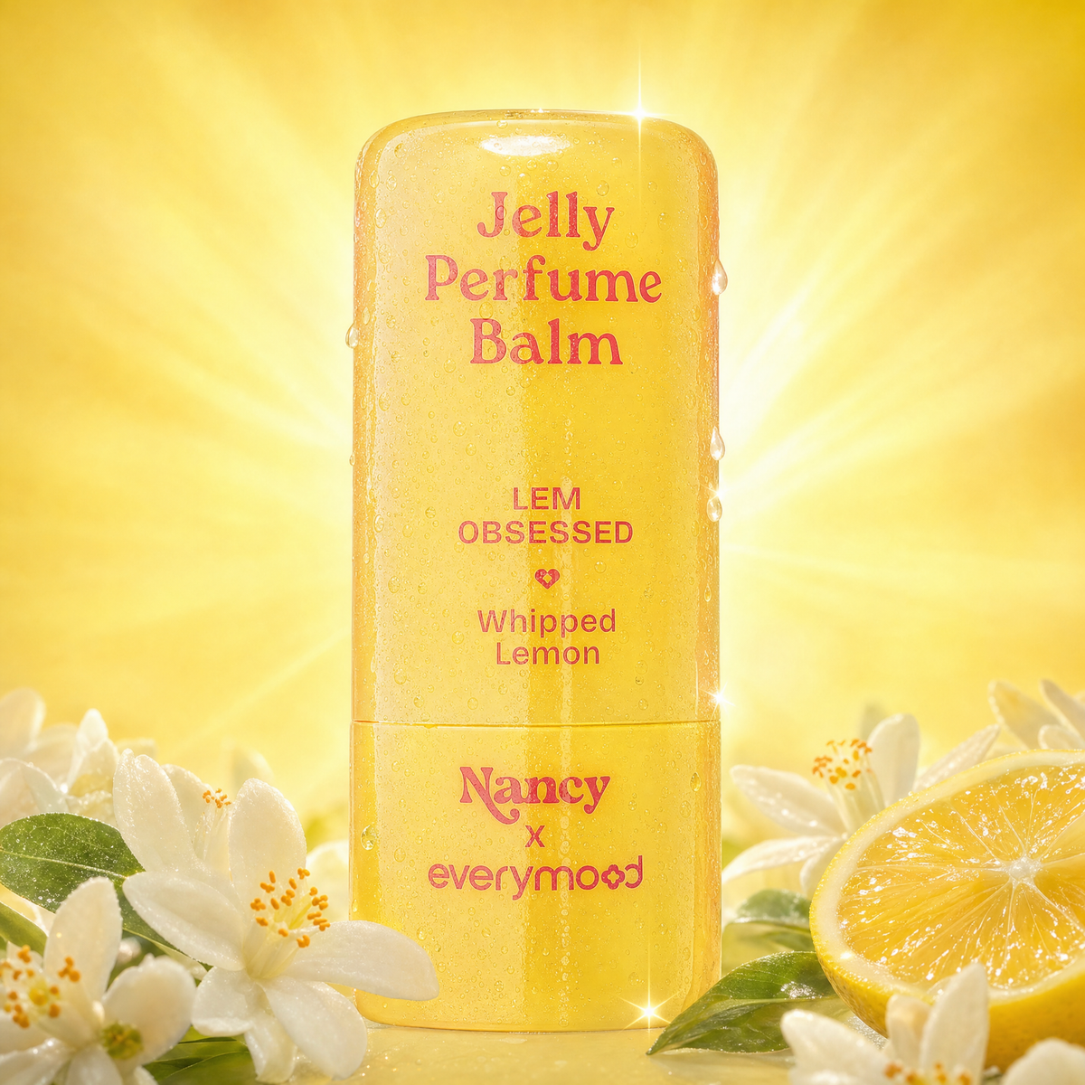 Jelly Perfume Balm | Solid Perfume Stick | Lemon