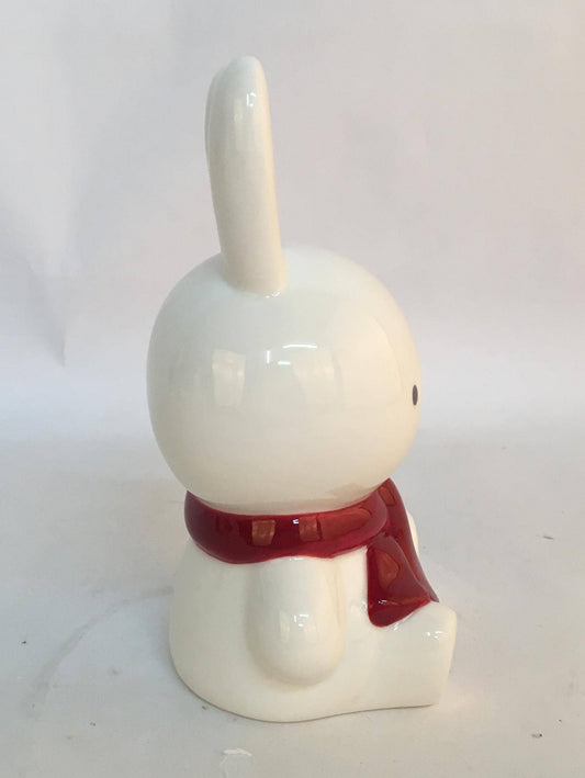 Miffy's Snuggle Christmas Figurine Burgundy