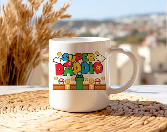 Super Daddio - Funny Dad Gift Coffee Mug KTJ07