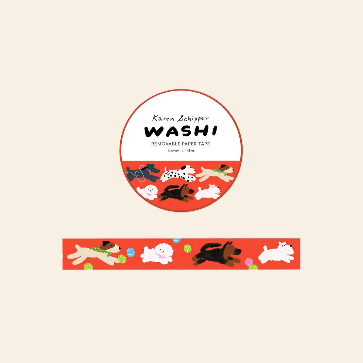 Dogs Washi Tape – Dog Craft Tape | Cute Planner Tape