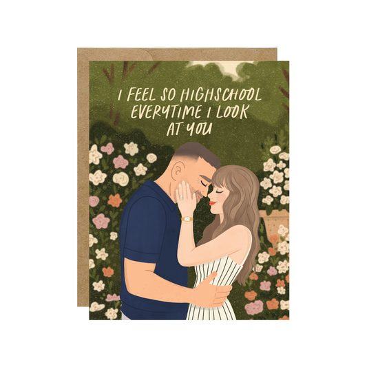 So High School Secret Garden - Pop Culture Love Card