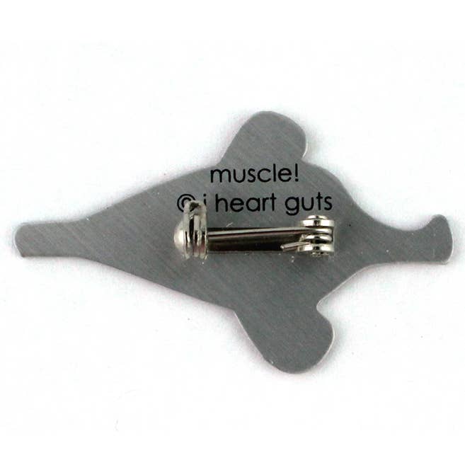 Muscle Lapel Pin - I'm Flexy and I Know It
