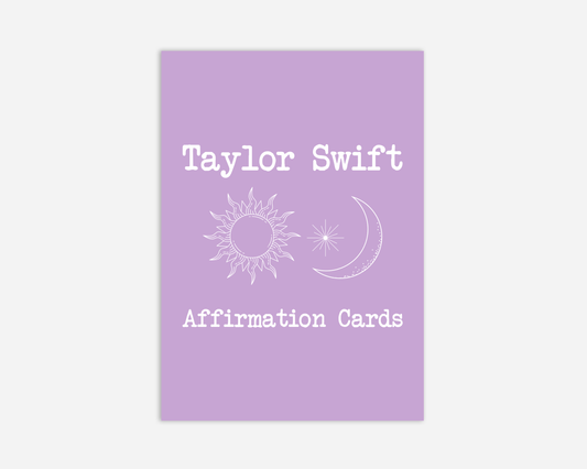 Taylor Swift Affirmation Cards V2