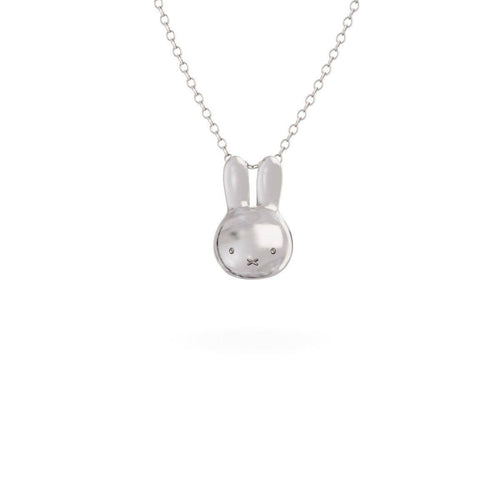 Miffy Mini Head Necklace Sterling Silver - Front & Company: Gift Store