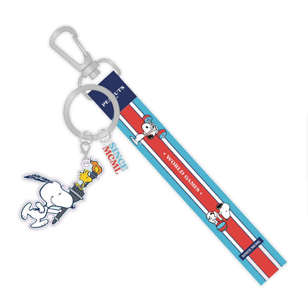 Snoopy & Woodstock Torch Lanyard