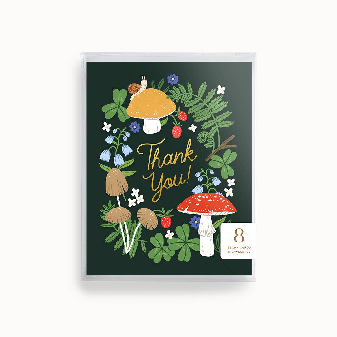 Thank You Mushrooms | Greeting Card