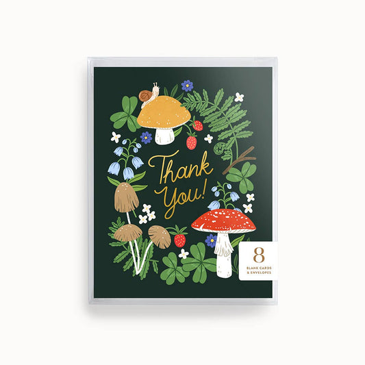 Thank You Mushrooms | Greeting Card