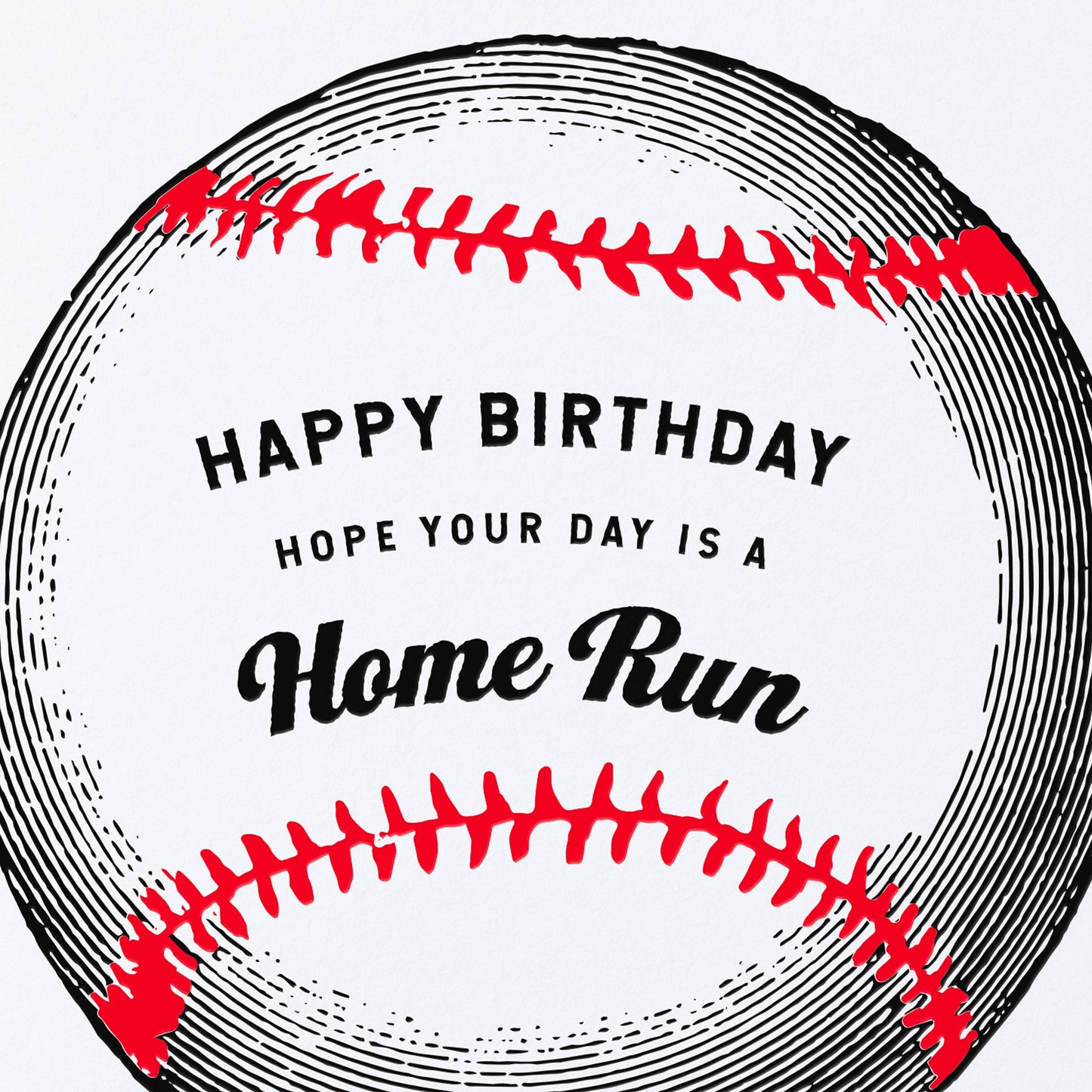 Home Run Birthday Card