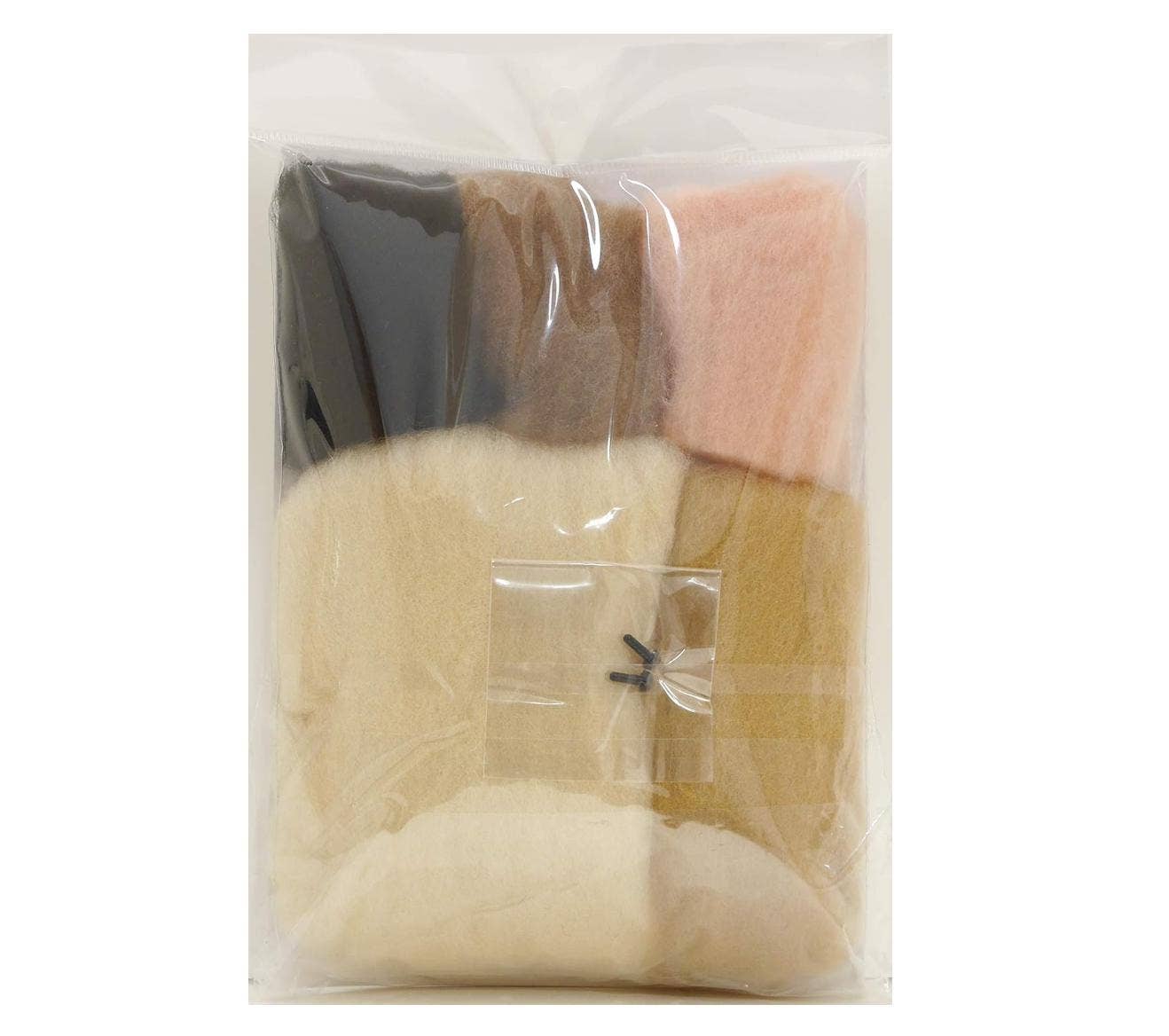 Japanese Pomeranian Needle Felting DIY Kit - Acleane Fiber