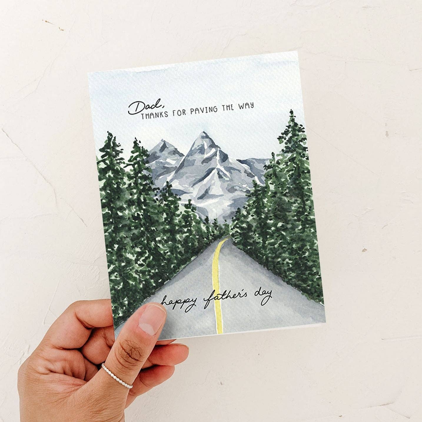 Father's Day Paving the Way Card | PNW Card