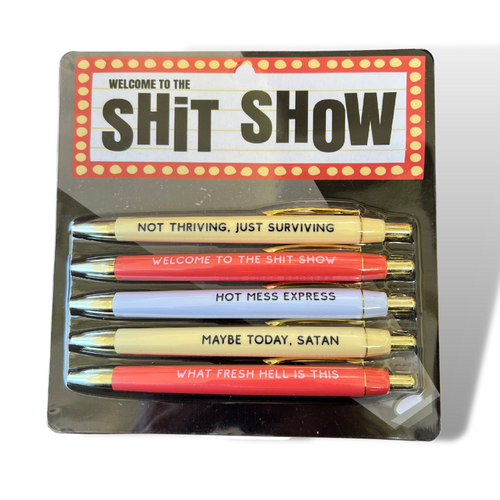 Welcome to The Shit Show Pen Set (mothers day) - Front & Company: Gift Store