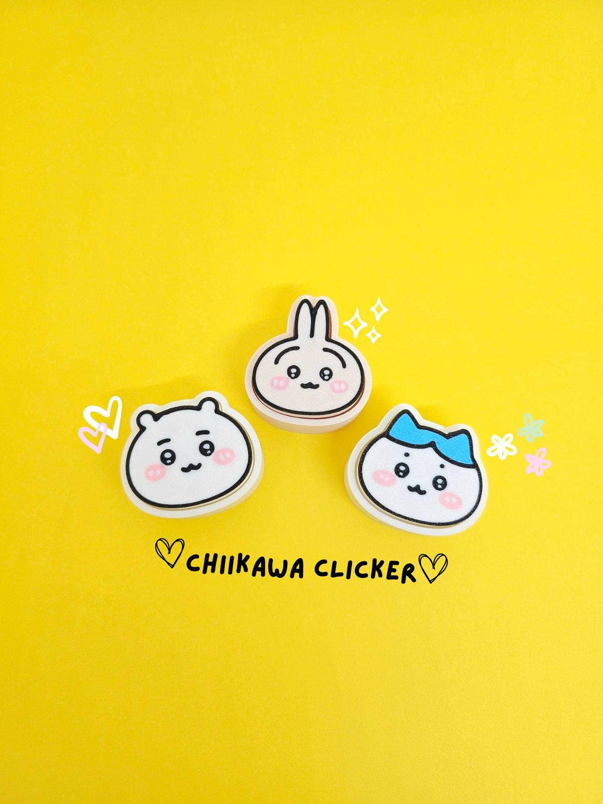 Chiikawa Clicker Keychain