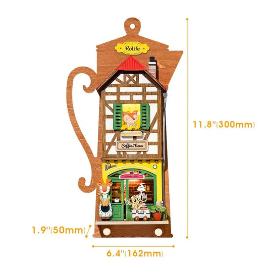 Mini Wall Hanging Lazy Coffee House