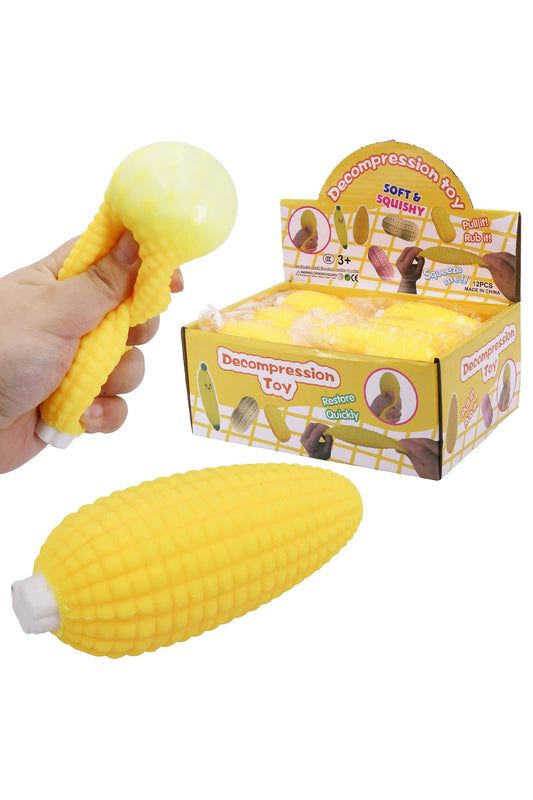 Corn on the Cob Soft Slime Filled Squishy Toy
