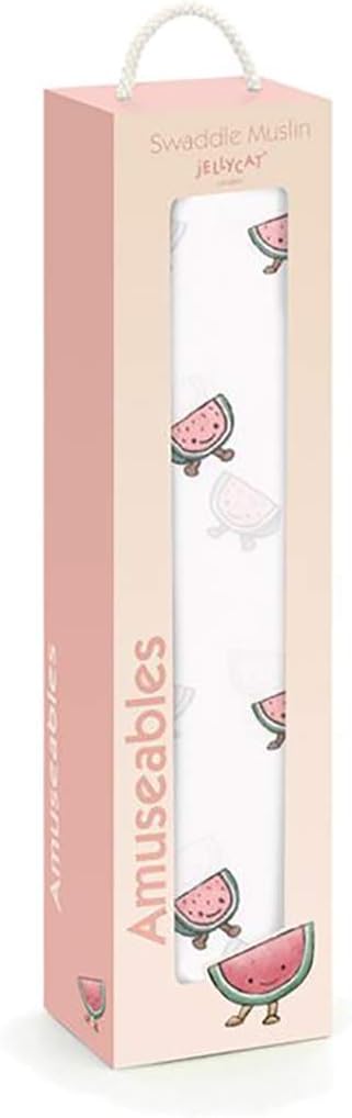 Amuseables Muslin Swaddle Watermelon