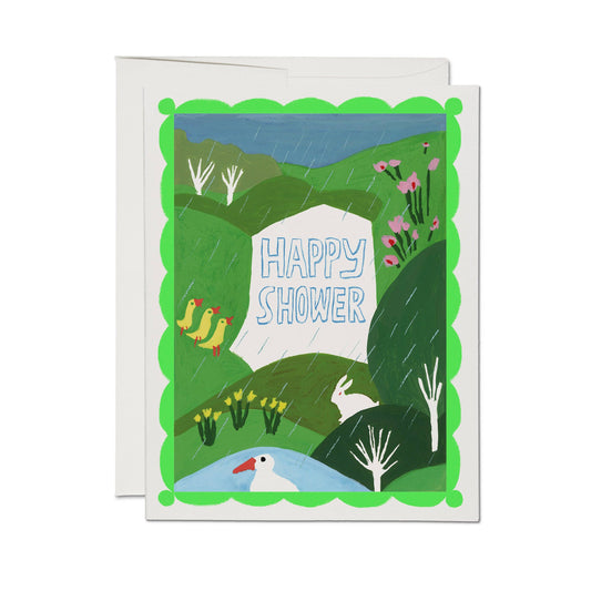 Shower with Love greeting card