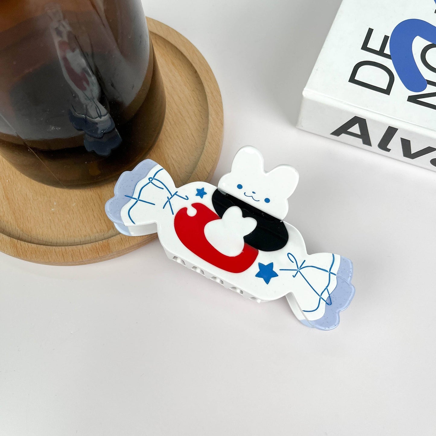 Rabbit Candy Hair Clip