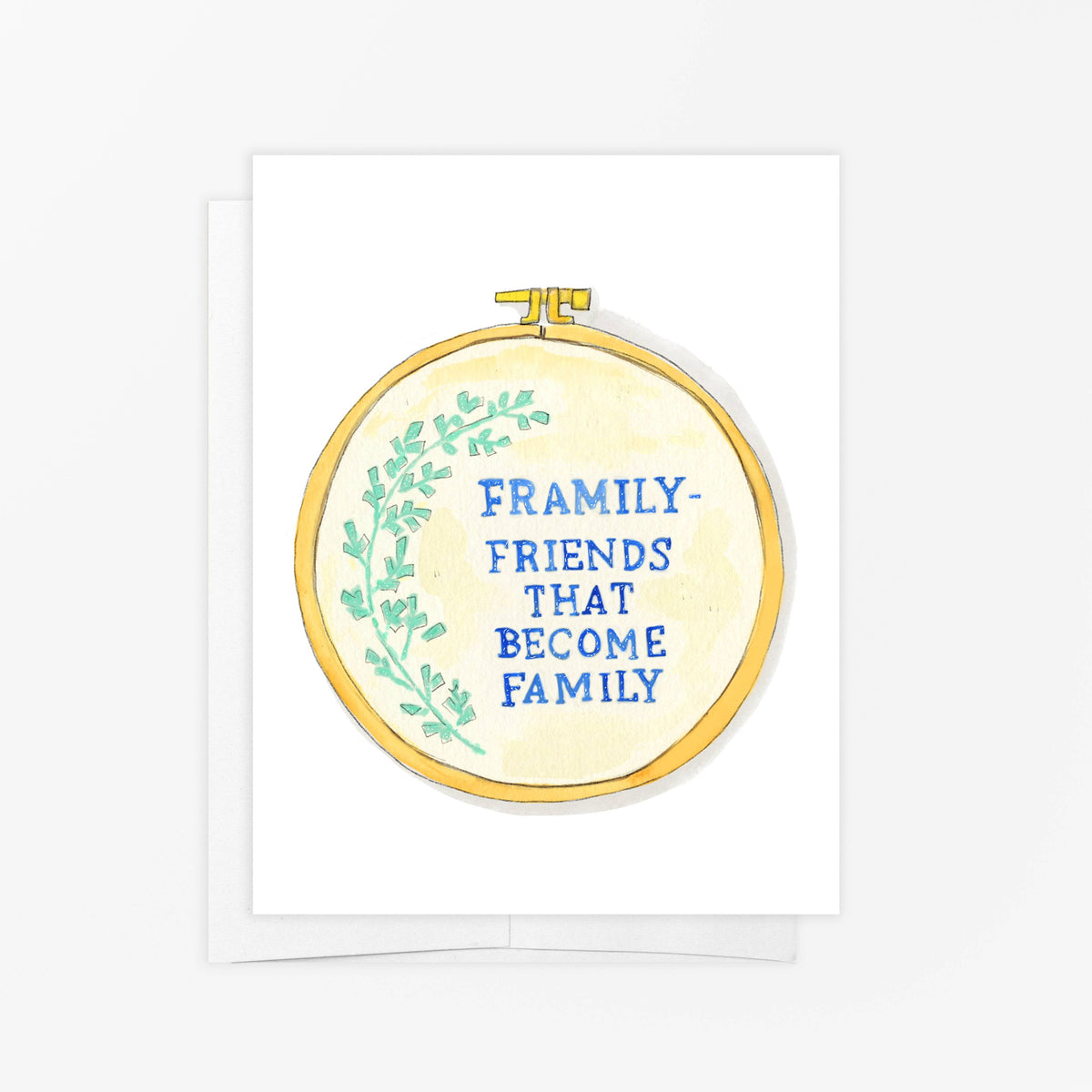 Greeting Card - Framily