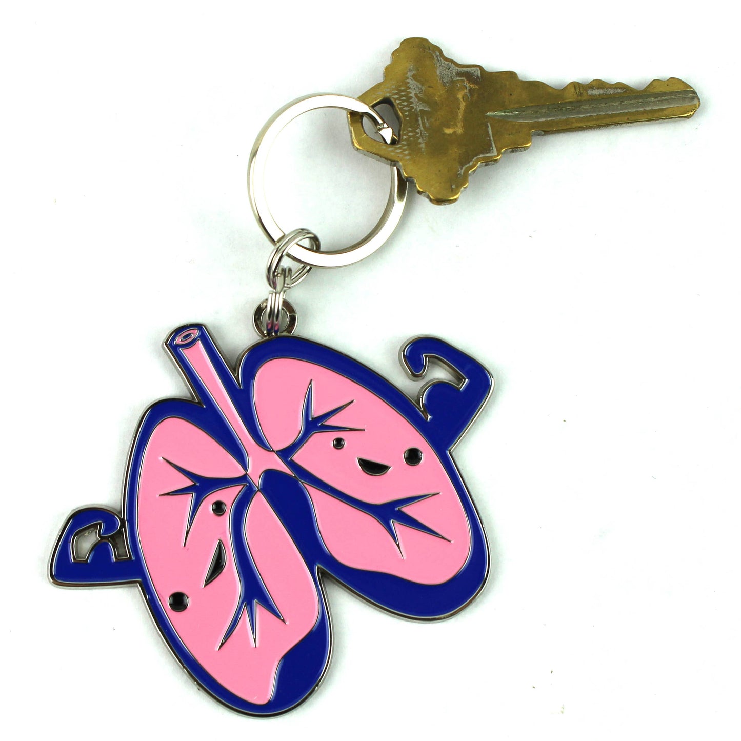 Lung Keychain - My Lung Life is Crazy