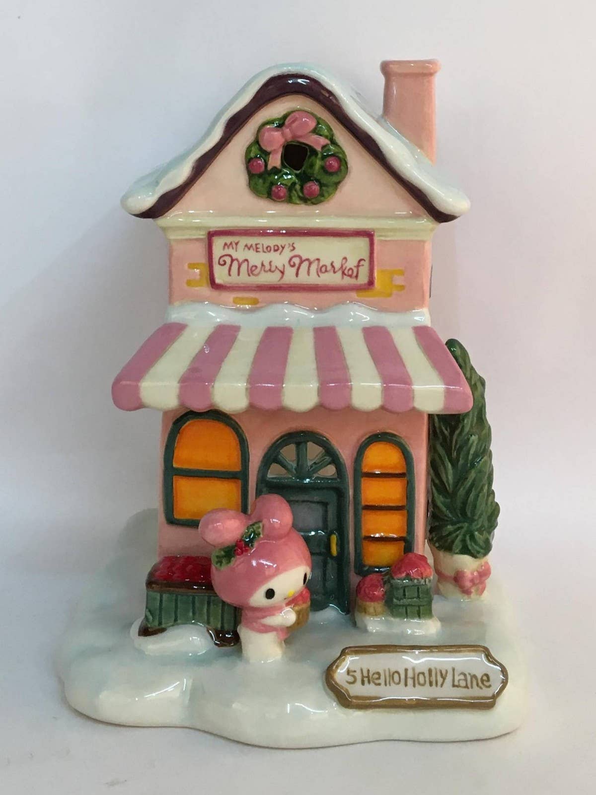 My Melody's Merry Market Christmas Candle House