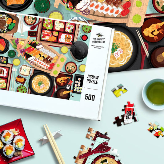 Sushi jigsaw puzzle