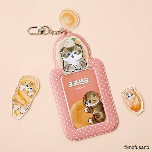 Mofusand Photo Card Multi Keyring