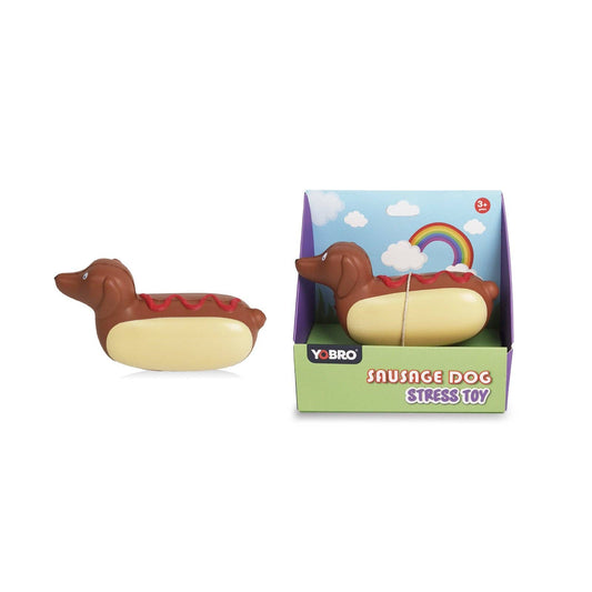 YOBRO Hot Dog PU foam Stress Ball  Funny Dachshund Toy