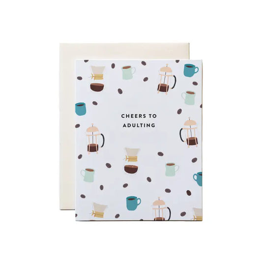 Cheers To Adulting Card