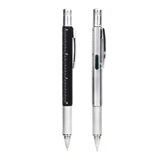 Pen Multi Function Black/Silver