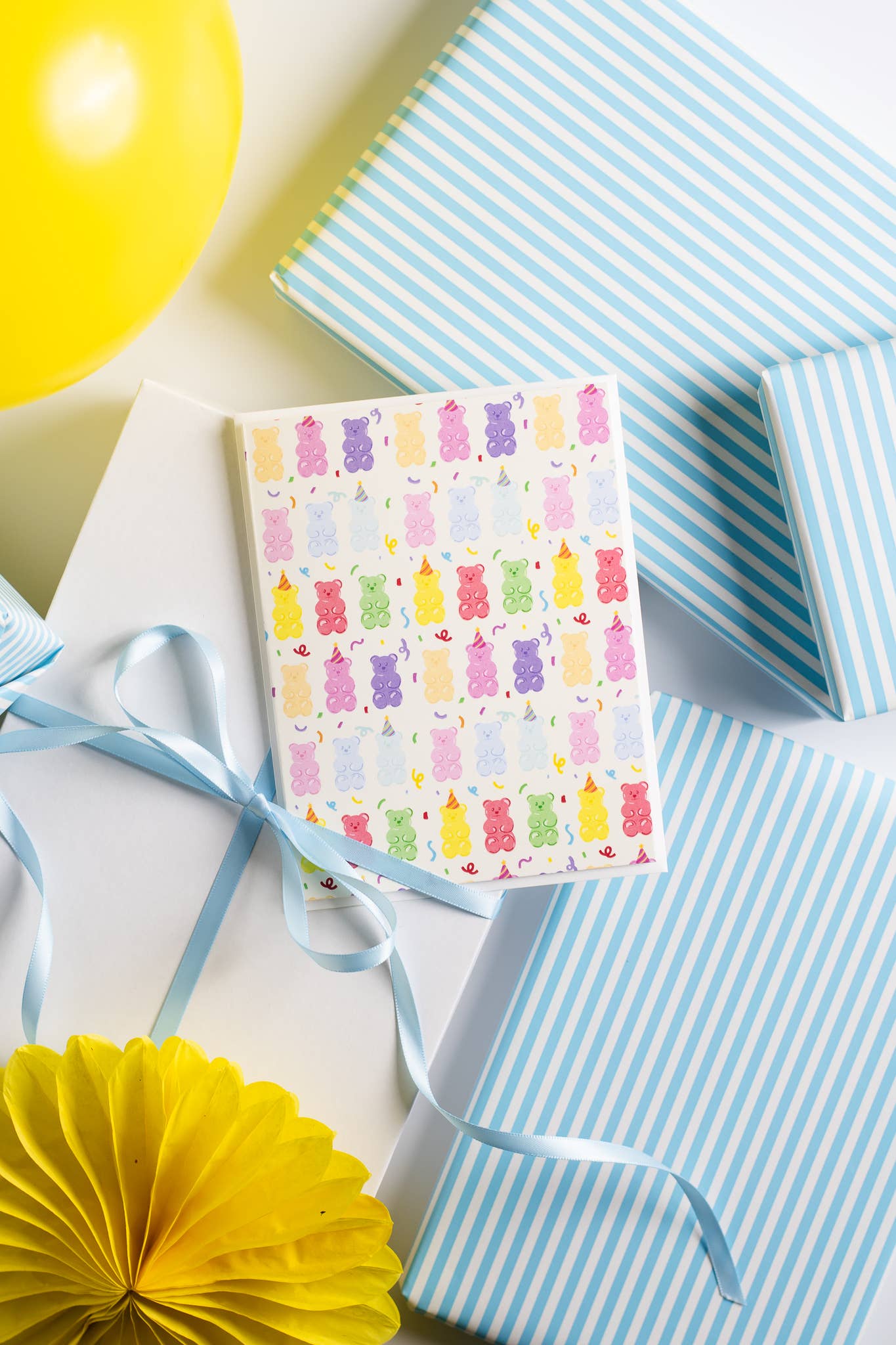 Gummy Bear Pattern - Greeting Card