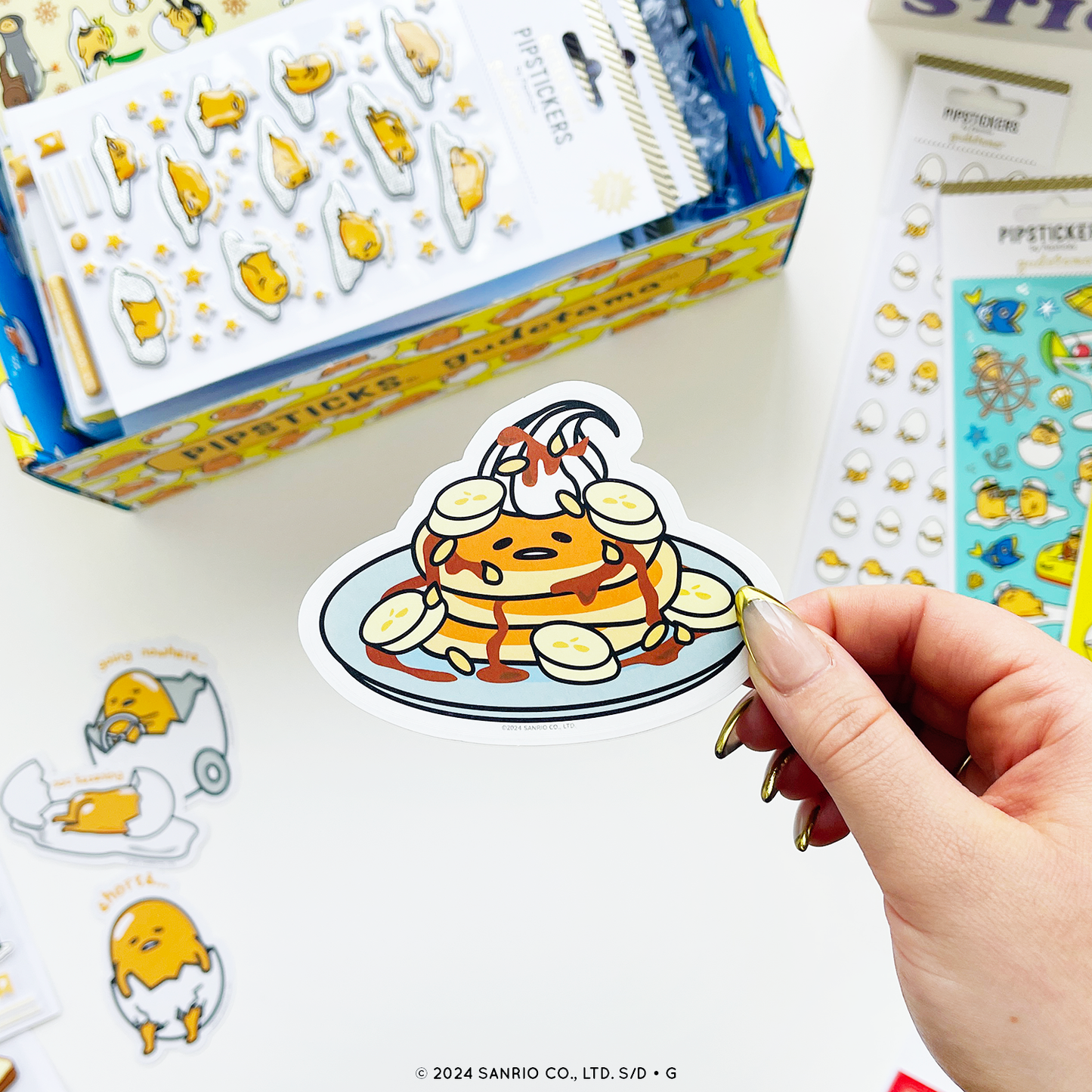 Gudetama Breakfast Buffet Scratch 'n Sniff (2ct)