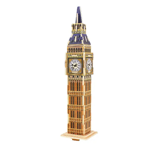 3D Wooden Puzzle: Big Ben - Front & Company: Gift Store