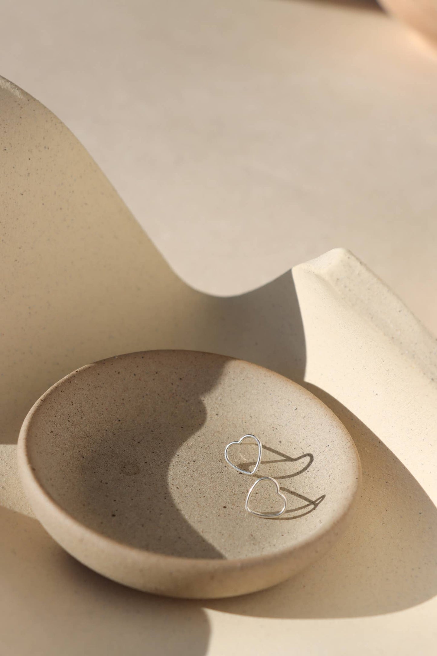 Open Heart Studs I Valentine's Day Jewelry