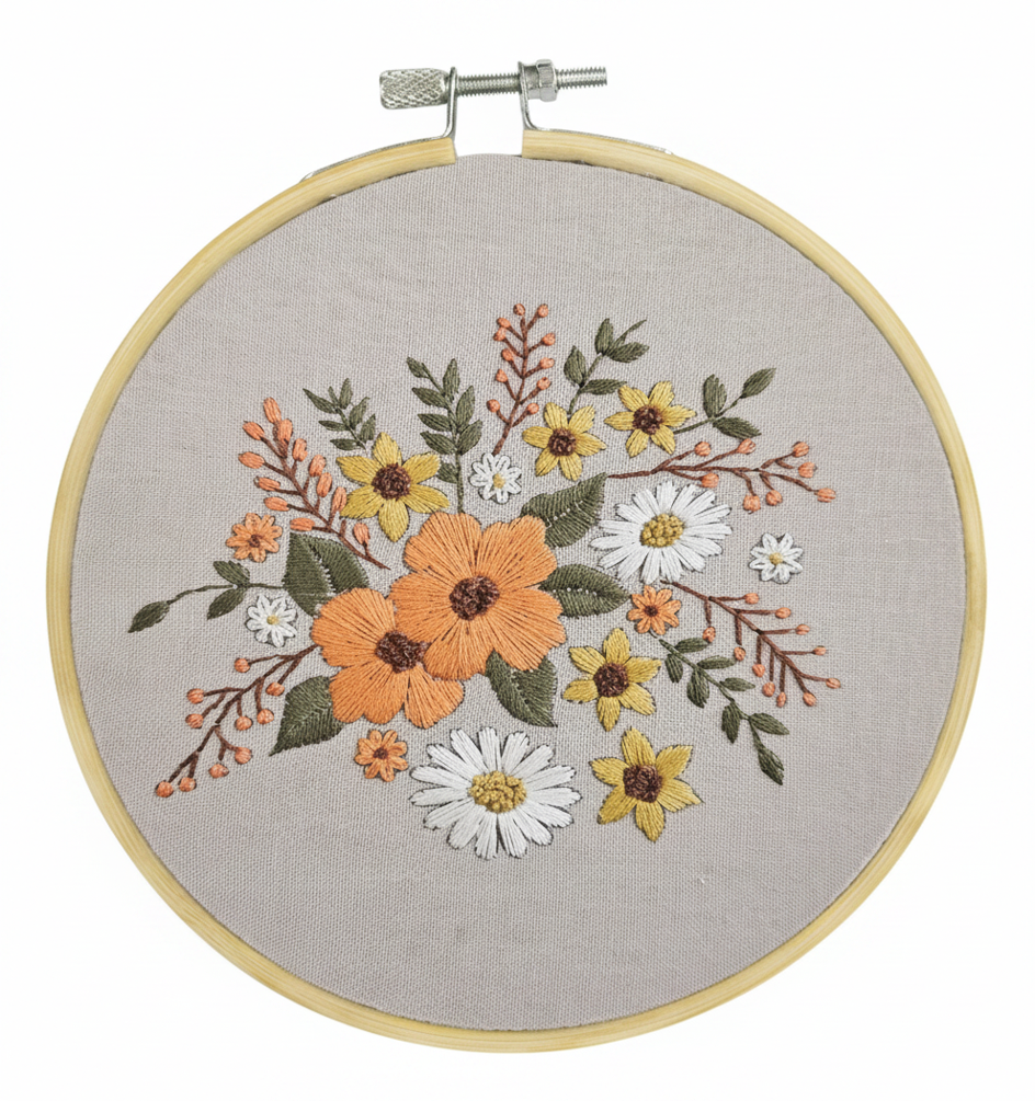 DIY Embroidery Garden Kits