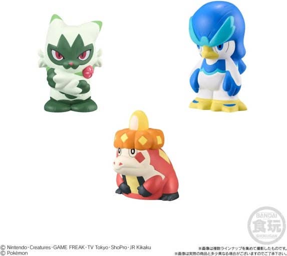 Limited Bandai Pokemon Riko & Travel Friends Blind BOX