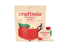 Load image into Gallery viewer, Cranberry Vanilla Cocktail Mixer - 6 Servings Multipack
