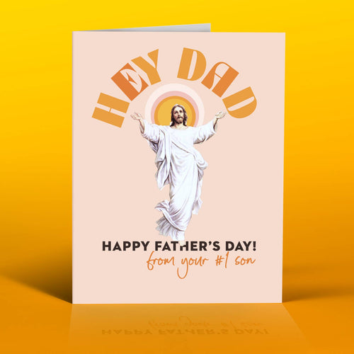 HEY DAD! jesus father's day card - Front & Company: Gift Store