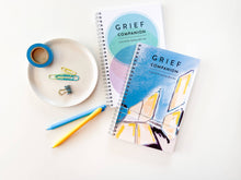 Load image into Gallery viewer, Spiral Notebook Journal - Circles Grief
