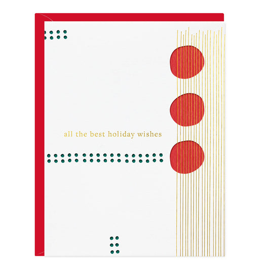 Best Holiday Wishes Jazz Card | Boxed Set of 6