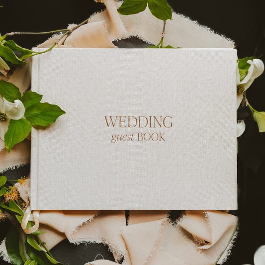 Wedding Guestbook - Engagement Gifts - Home Decor