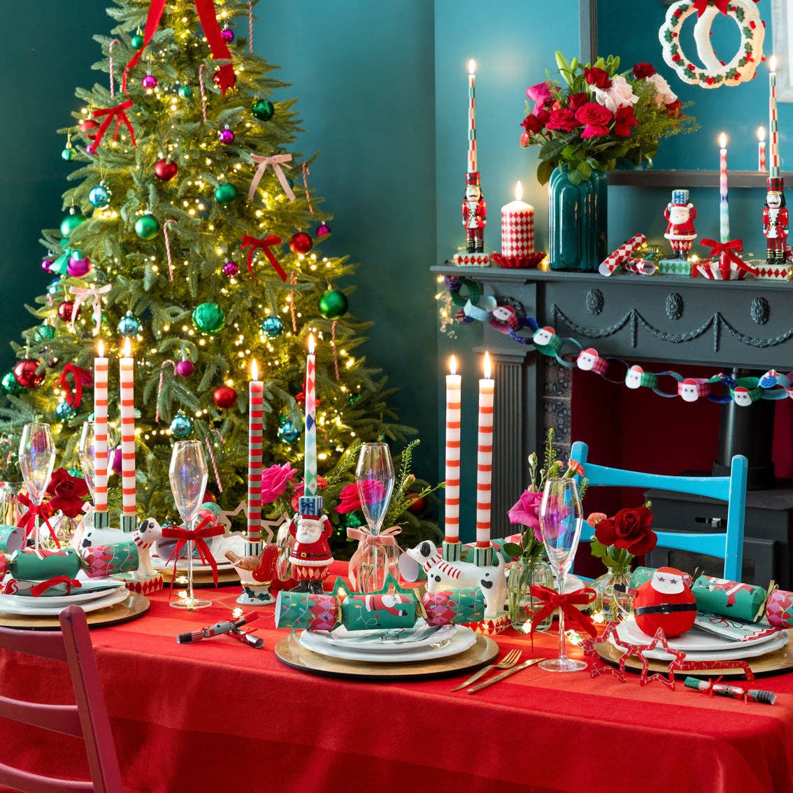 Nutcracker Christmas Saucer Crackers