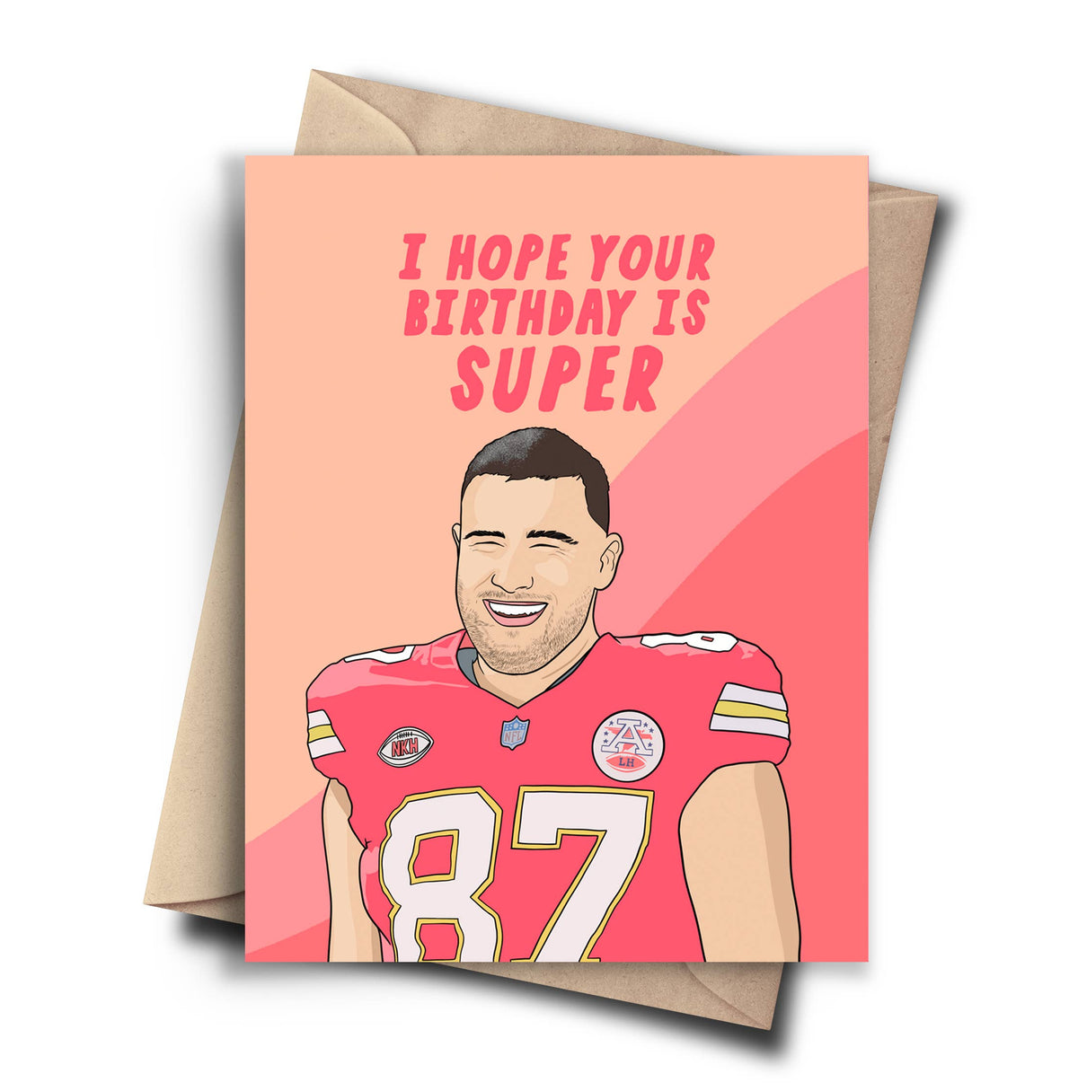 Super Birthday Card - Funny Football Birthday Card