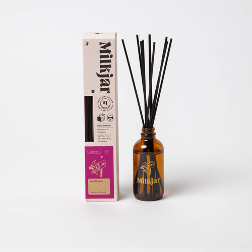 Wallflower - Tobacco & Peony 4oz Reed Diffuser - Front & Company: Gift Store