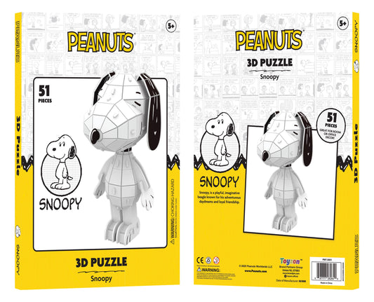 Peanuts 3D Puzzle - Snoopy