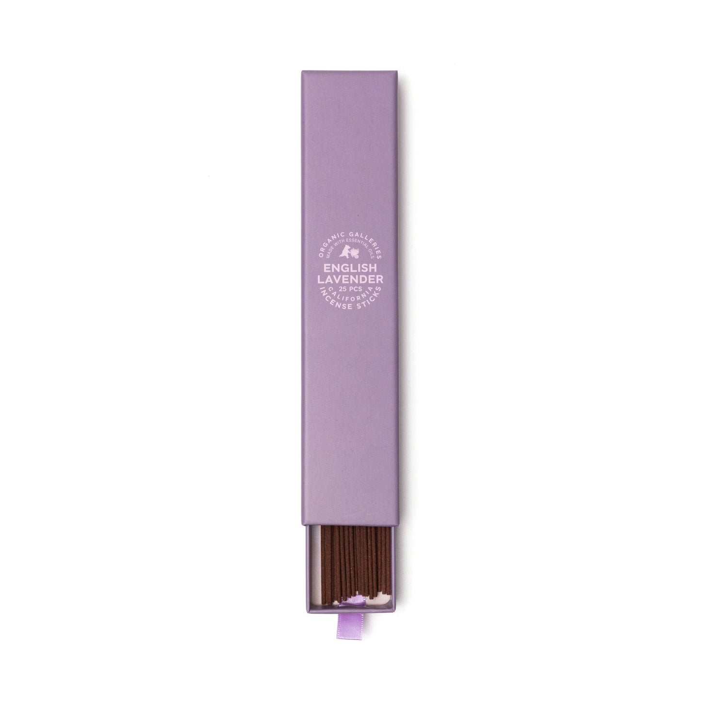 English Lavender Aromatherapy Incense Sticks 25 Pcs Boxed
