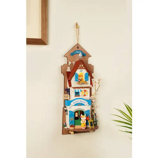 Diy Miniature Wall Hanging Kit: Island Dream Villa