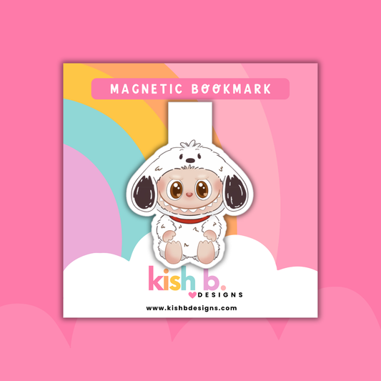 Snoopy-Monster| Magnetic Bookmark (Copy)