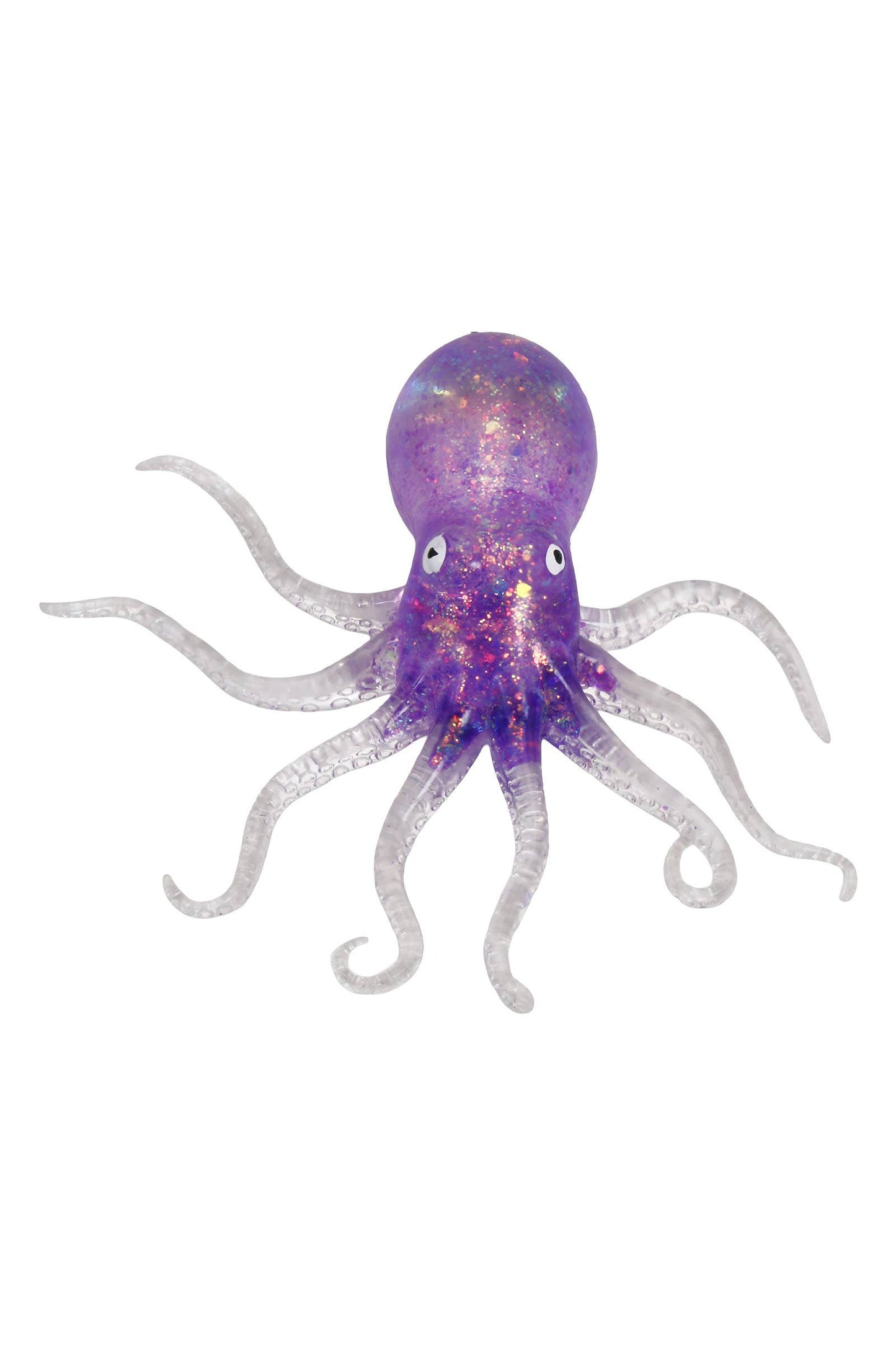 Octopus Glittery Maltose Putty Filled Squishy Toy
